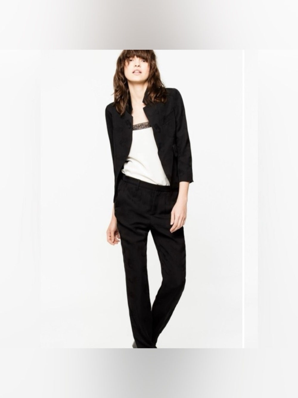 Zadig & Voltaire Black Verys Jac
Paisley print Blazer Sleek
Professional Style S